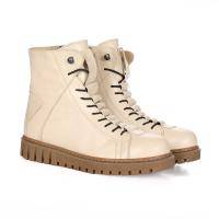 Женские высокие ботинки Bugatti, бежевые, арт: 44403004-1000