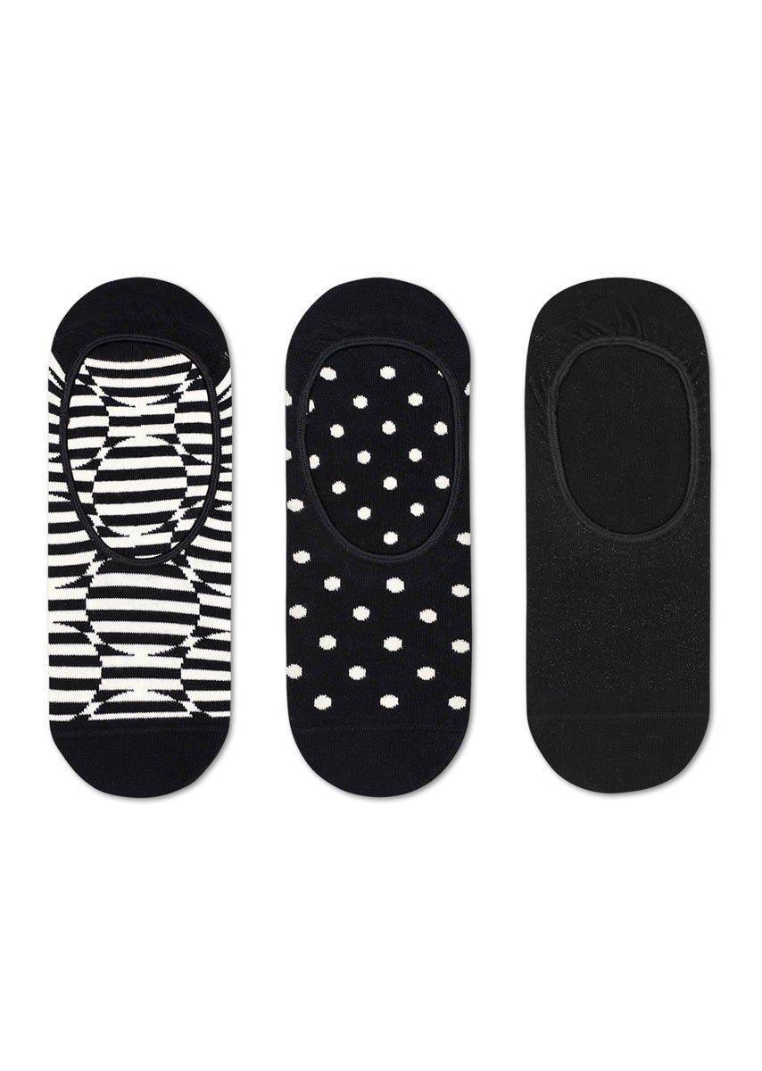 

Носки Happy socks 3-Pack Optic Dot Liner Sock OPD18 9100