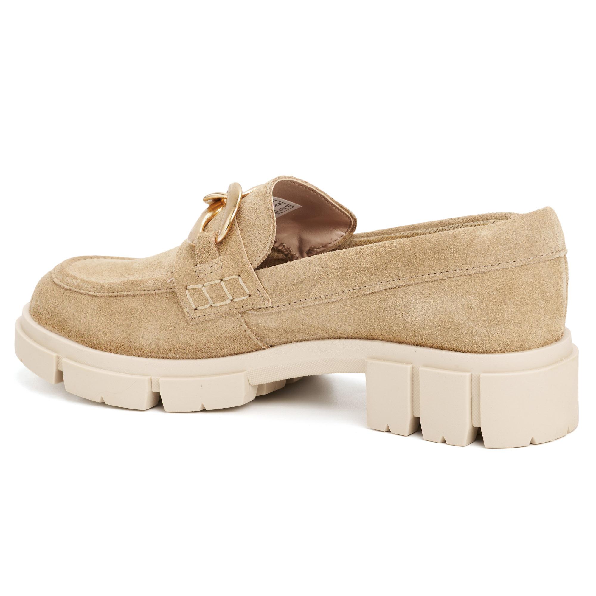 

Женские лоферы Clarks, бежевые, Бежевый