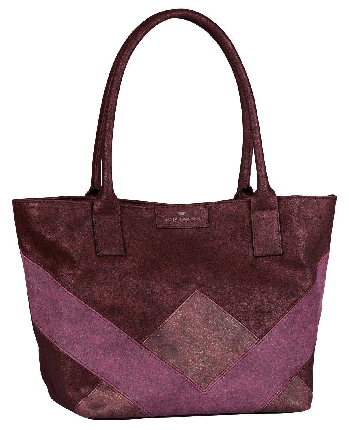 

Тоут Tom Tailor Bags MIRI GEO Shopper 24008, Бордовый