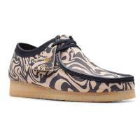 Мужские полуботинки Clarks(WallabeeWW Lo 26147057), синие, арт: 26147057