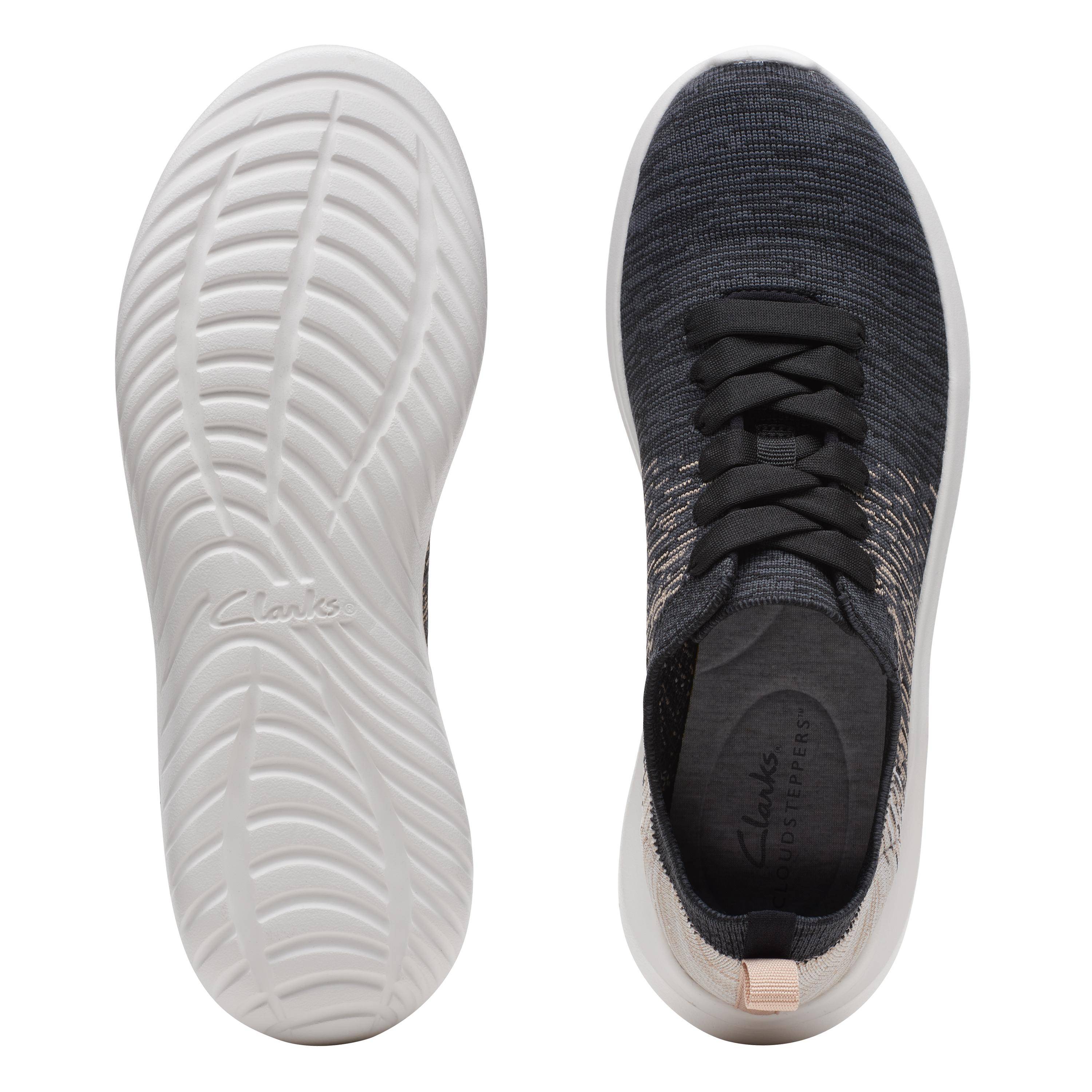 

Женские кроссовки Clarks, черные, Черный