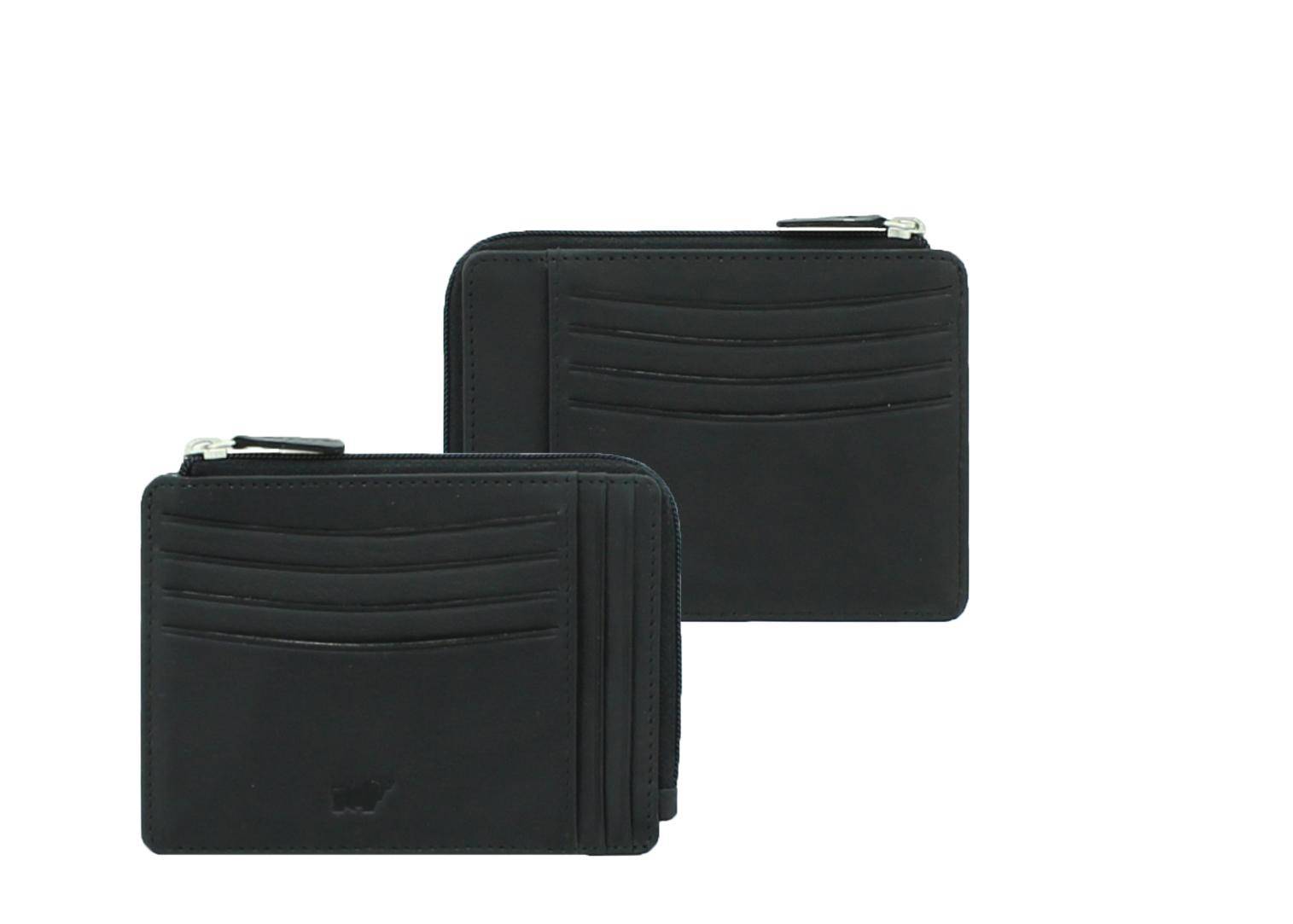 Чехол для кредитных карт Braun Buffel CARDIFF Card case + zip 8CS 89149, цвет черный, размер ONE SIZE - фото 4