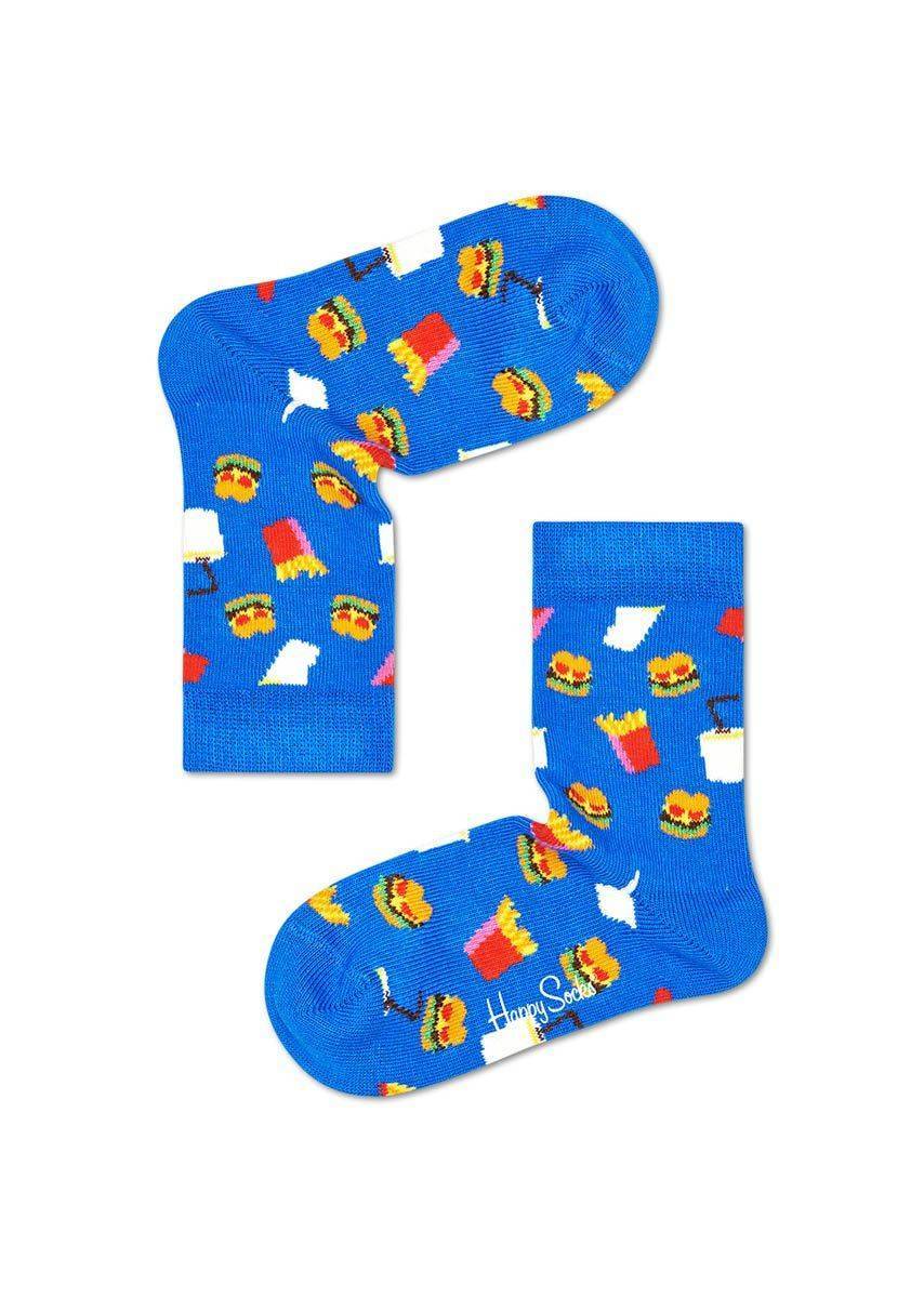 Носки Happy socks Kids Hamburger Sock KHAM01, размер 14 - фото 1