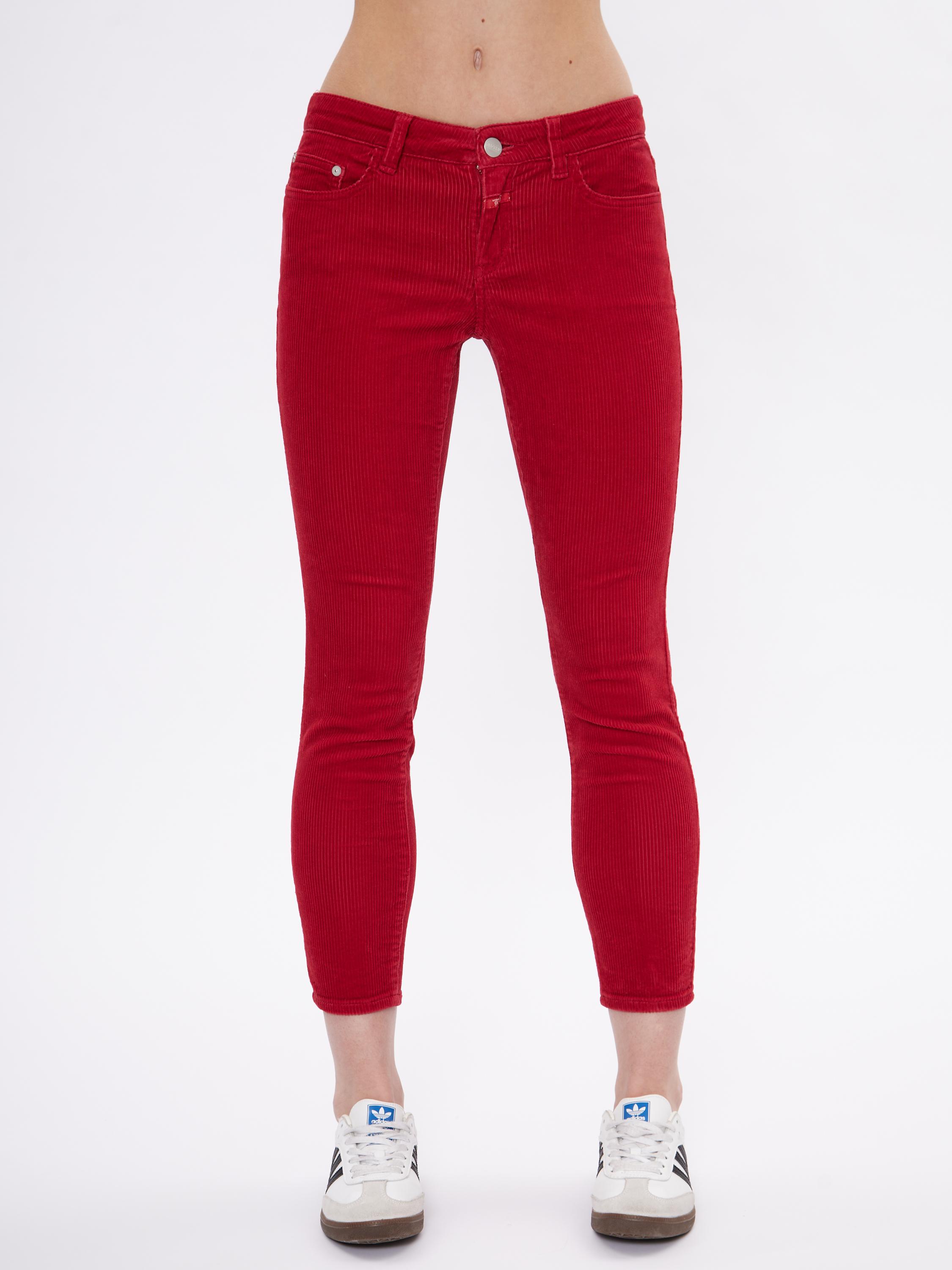 

Женские брюки Closed, красные, Красный