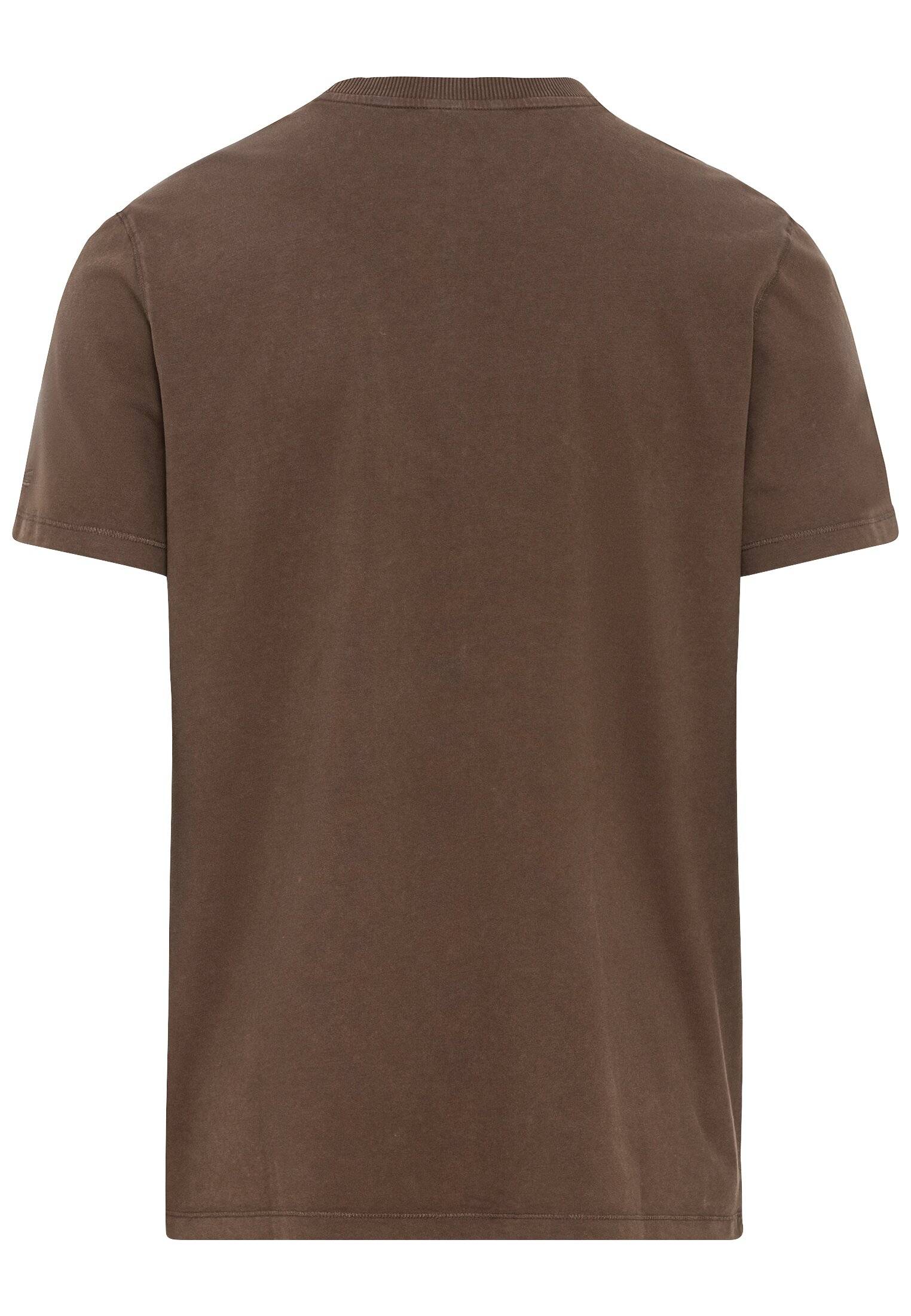 Мужская футболка Camel Active, коричневая, цвет коричневый, размер 56 - фото 2