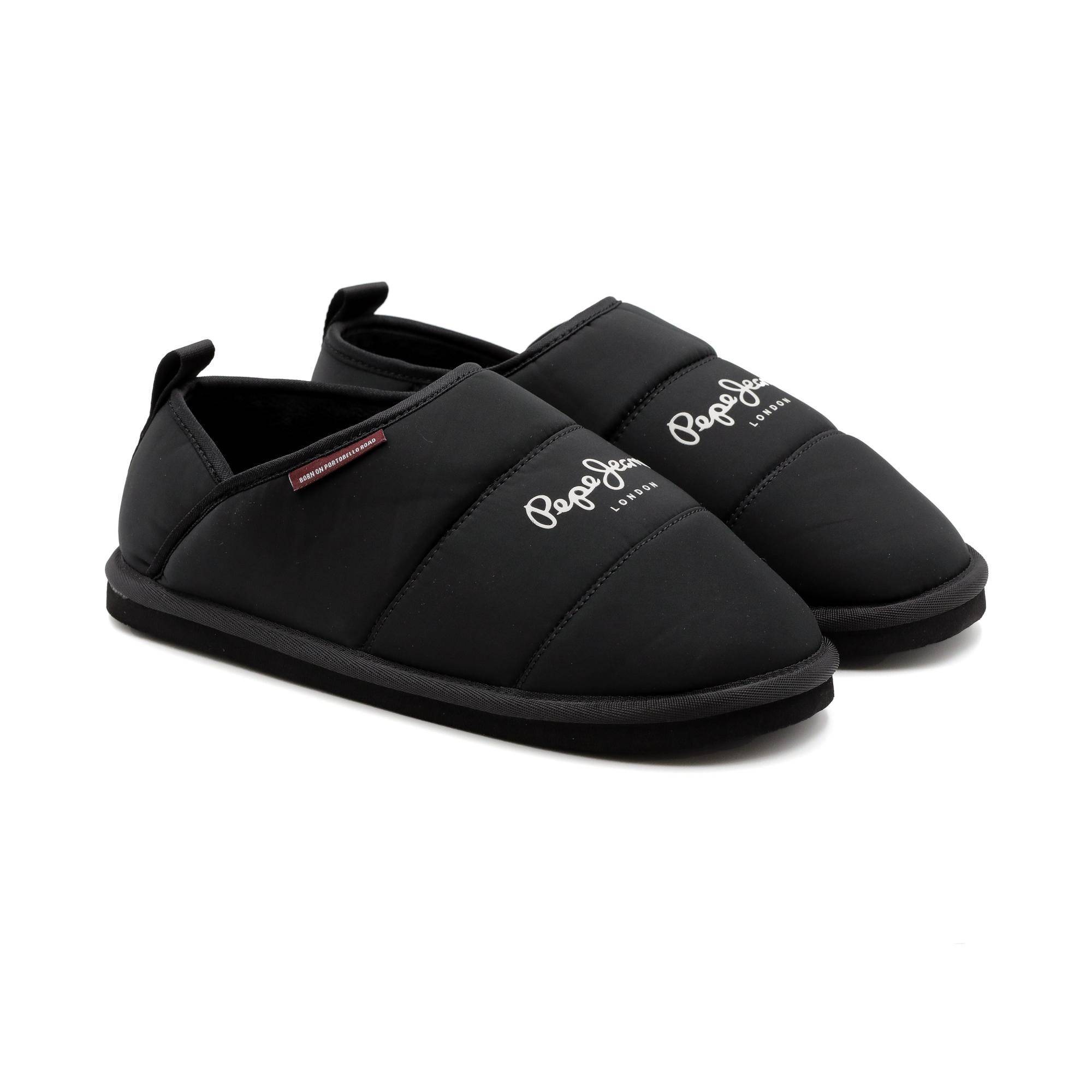 

Мужские тапочки Pepe Jeans London (HOME BASIC PMS20007), черные, Черный