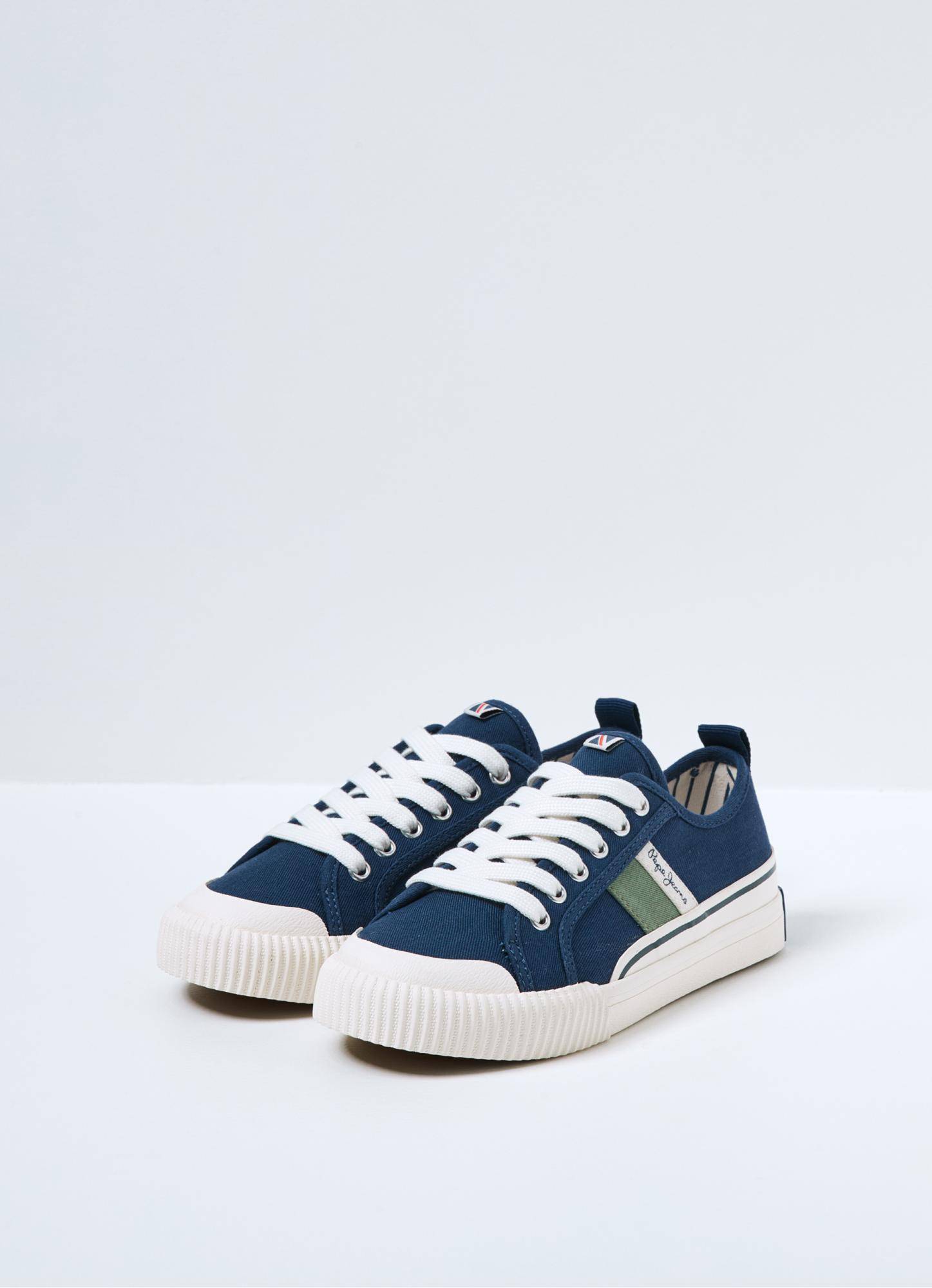 

Детские кеды Pepe Jeans London (OTTIS COMBI BOY s_PBS30526), синие, Синий
