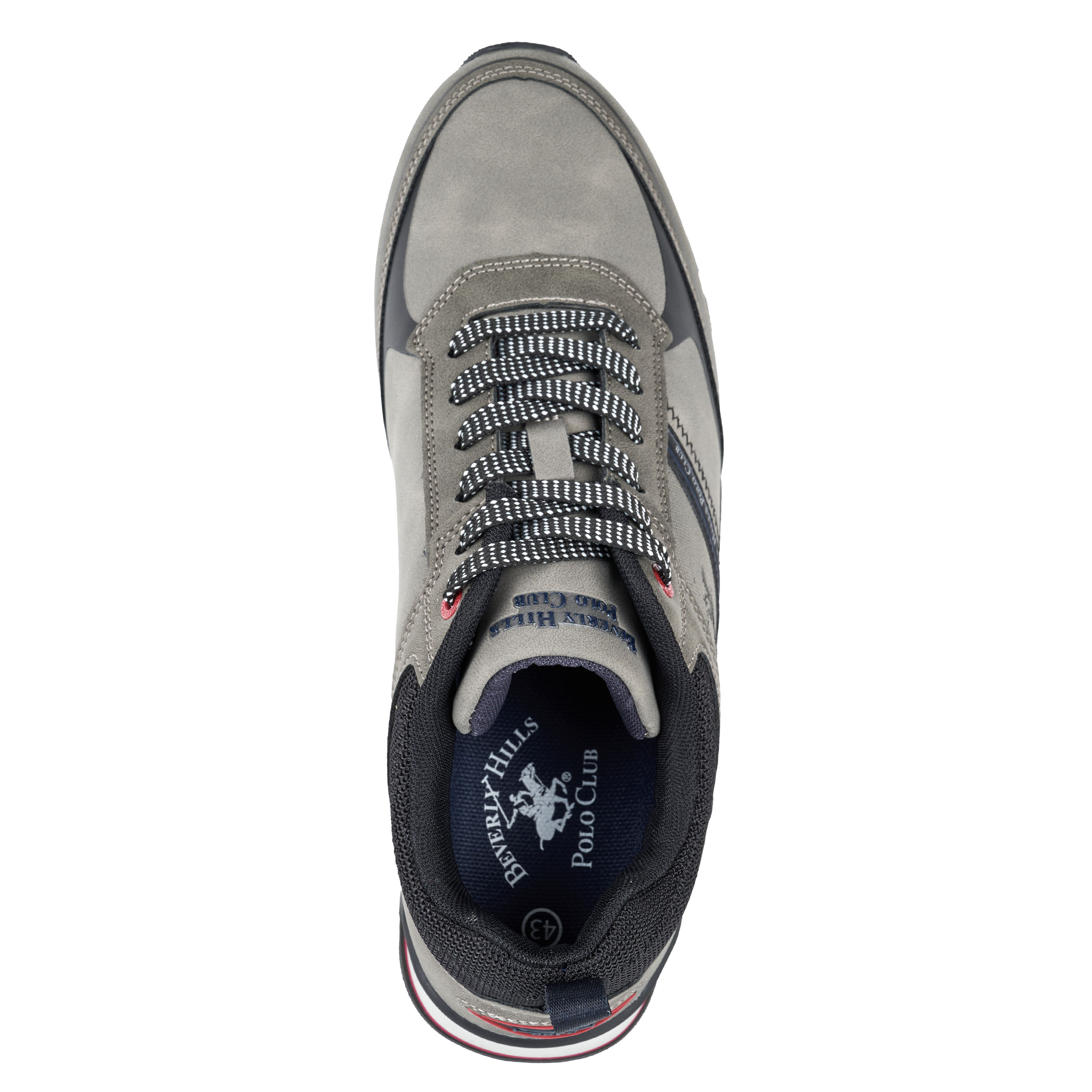 

Мужские кроссовки Beverly Hills Polo Club, серые, Серый