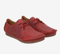 Janey Mae 26166819 - Женские полуботинки Clarks, крассные