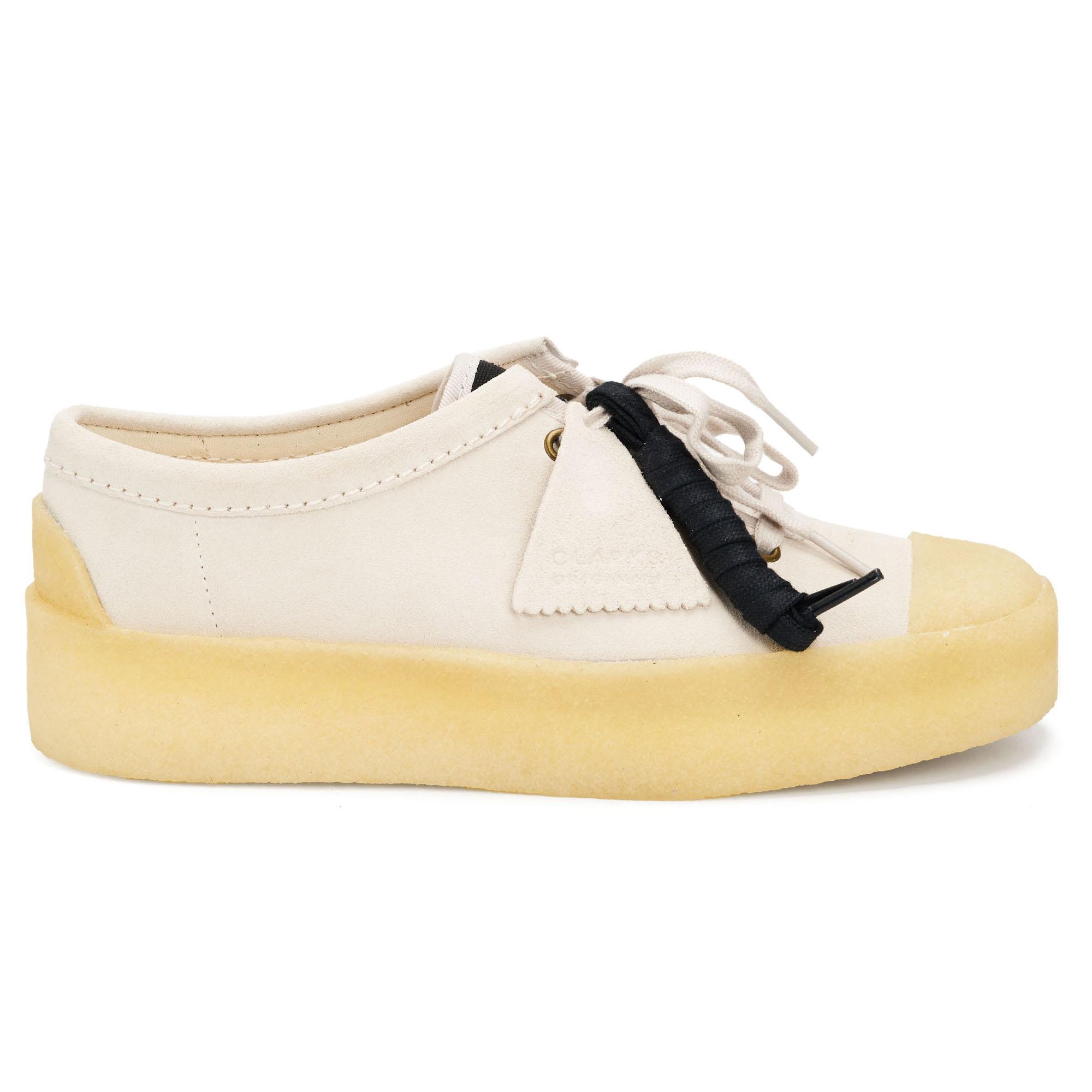 

Женские полуботинки Clarks, белые, Белый
