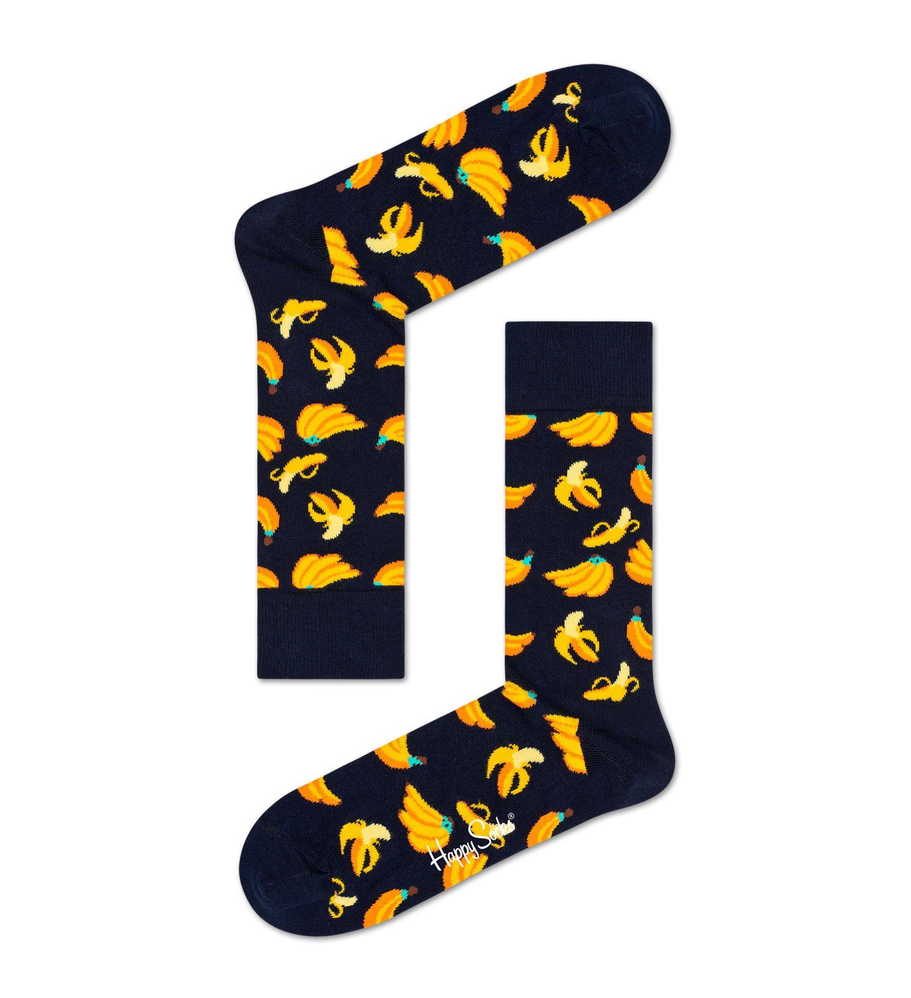 Носки Happy socks Banana Sock BAN01 6550, размер 25