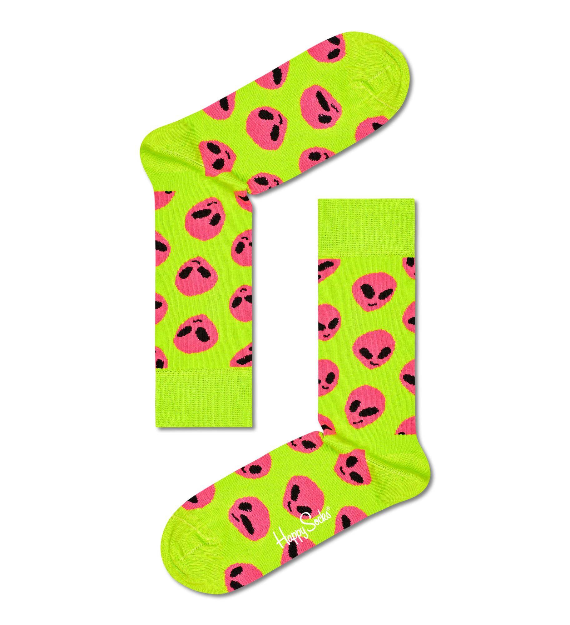 Носки Happy socks Alien Sock ALI01 7000, размер 29 - фото 1