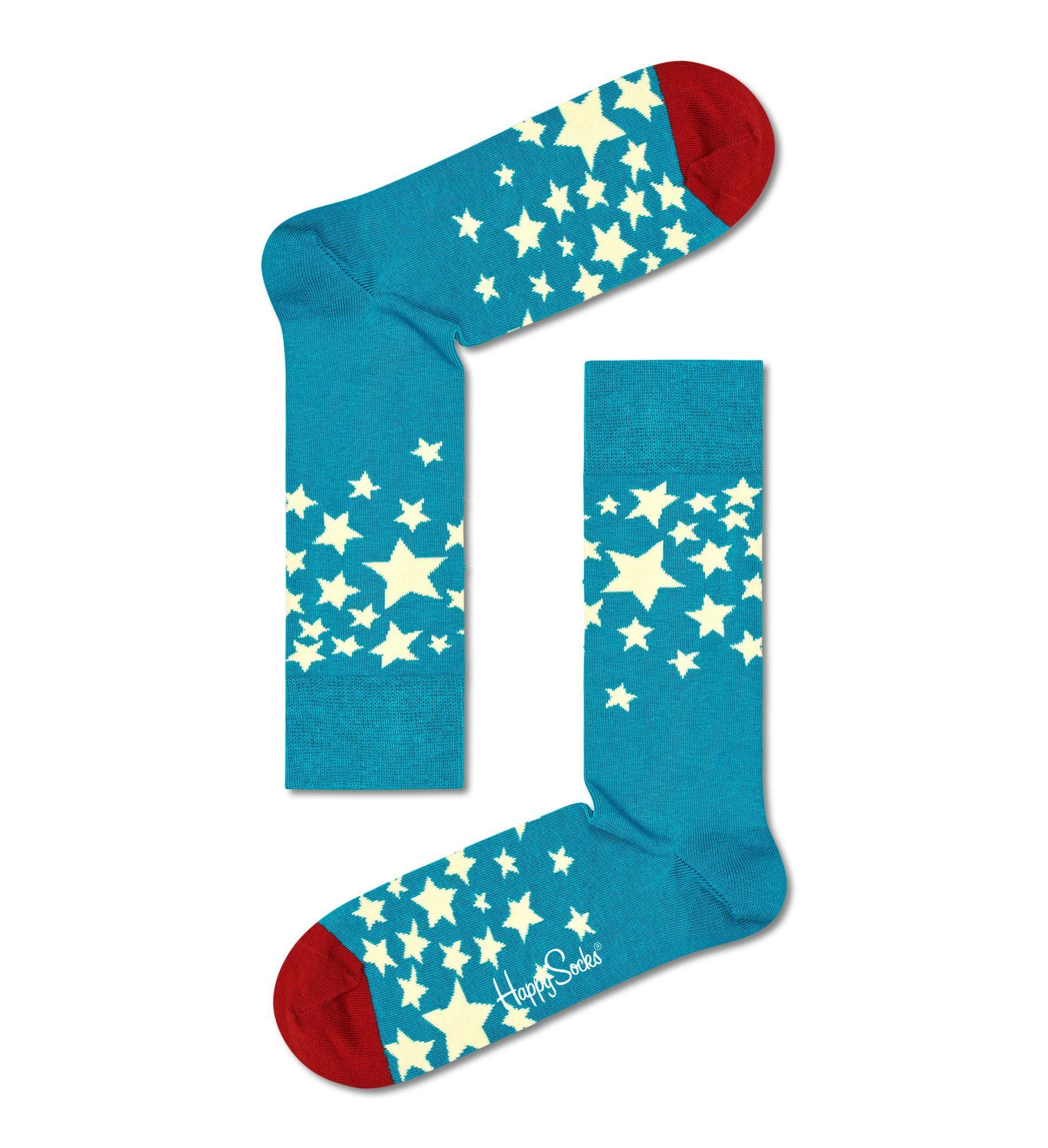 Носки Happy socks Stars Sock STS01