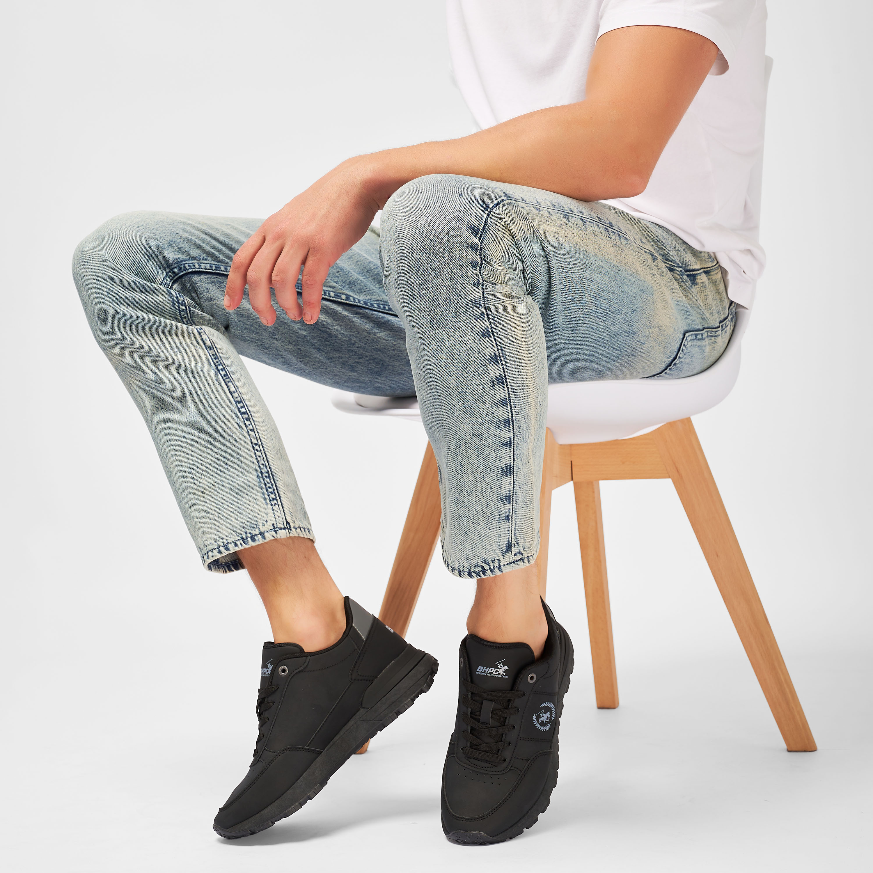 

Мужские кроссовки Beverly Hills Polo Club, черные, Черный