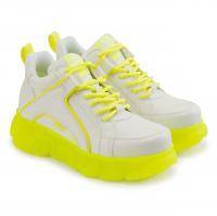 Женские кроссовки Buffalo shoes(CLD CORIN 1630236), белые, арт: 1630236