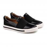 Женские слипоны Clarks(Un Maui Step 26142512), черные, арт: 26142512