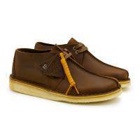 Мужские полуботинки Clarks(Desert Trek 26155487), коричневые, арт: 26155487