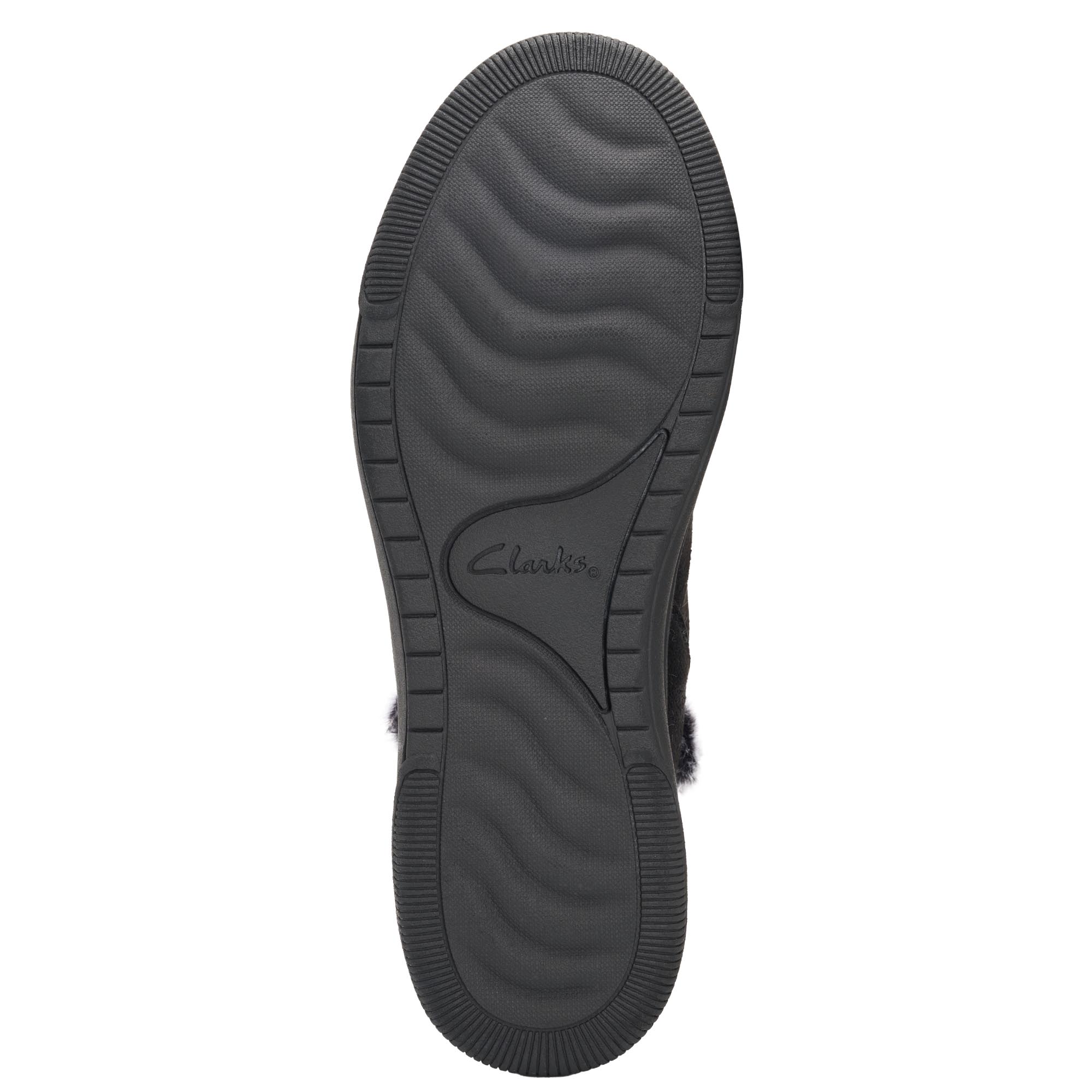

Женские ботинки Clarks, черные, Черный