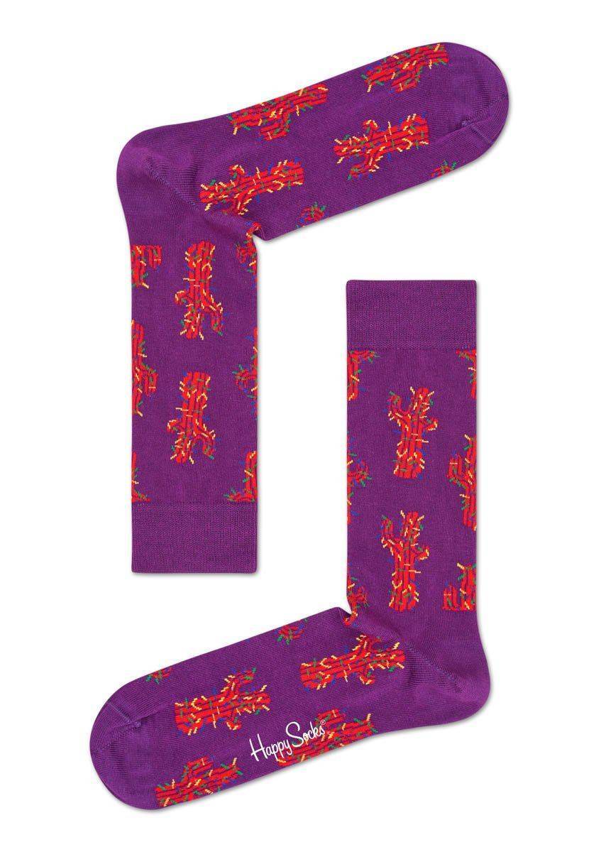 Носки Happy socks Dressed Cactus Crew Sock CAC01, размер 25 - фото 1