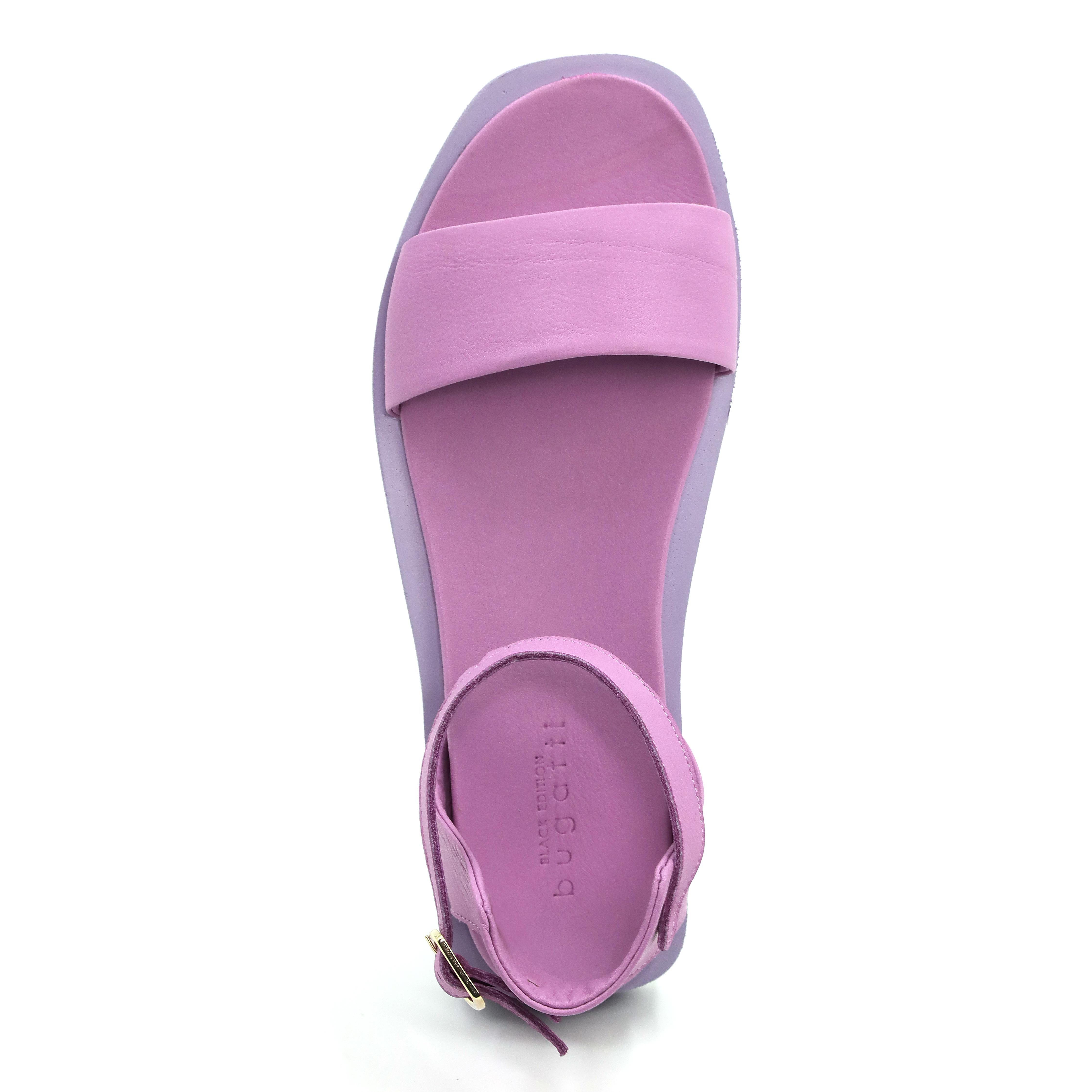 Женские сандалии Bugatti, фиолетовые, цвет фиолетовый, размер 39 - фото 4