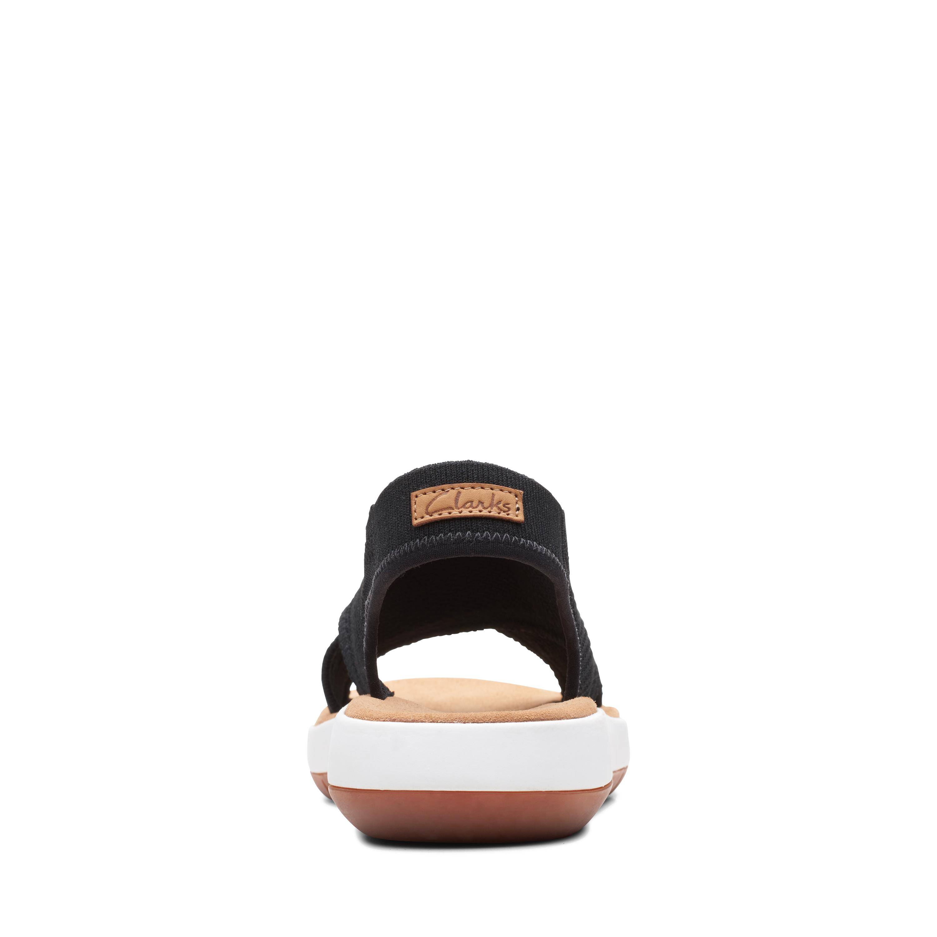

Женские сандалии Clarks, черные, Черный