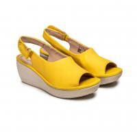Женскиебосоножки Clarks (Reedly Shaina 26140708), желтые, арт: 26140708