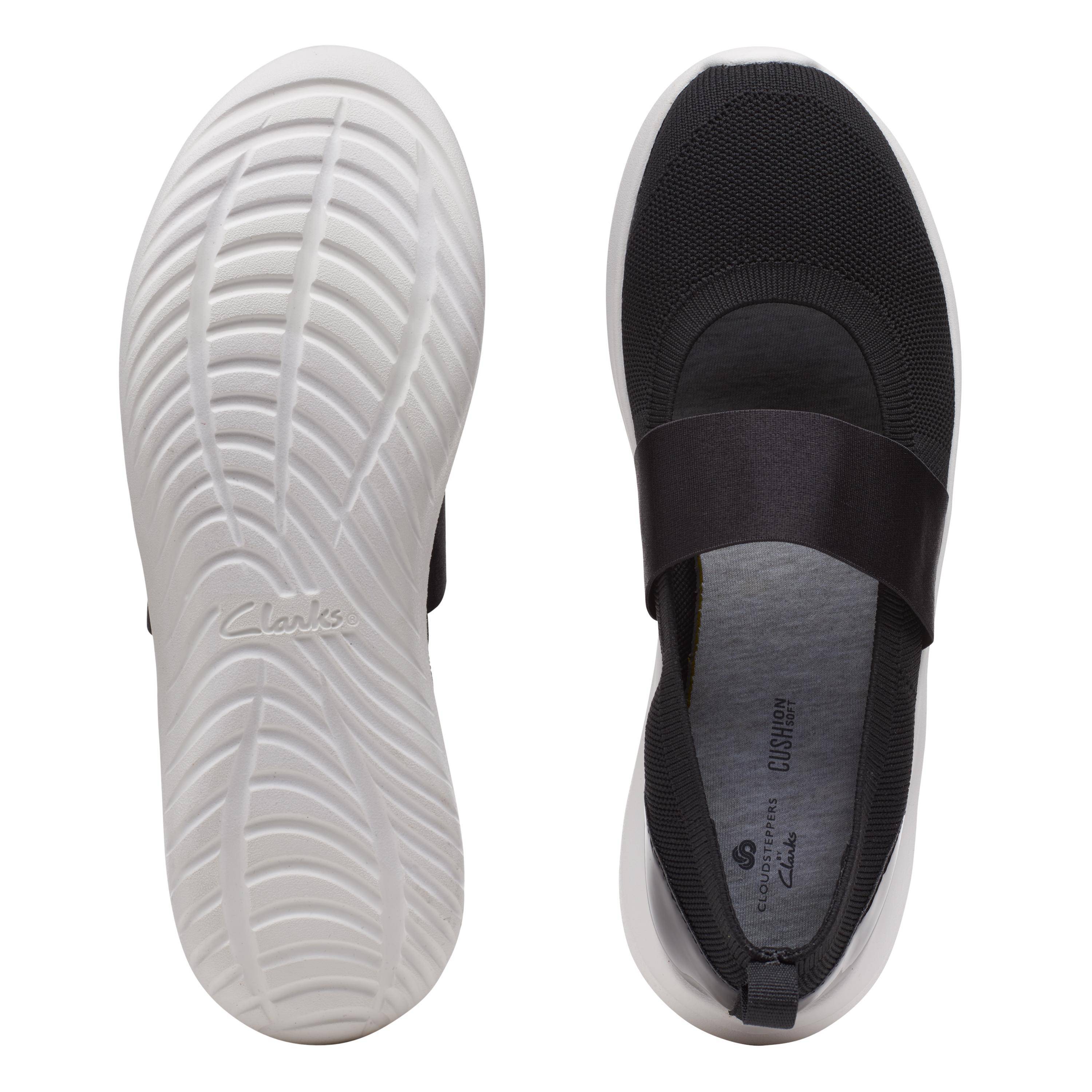 Женские туфли на ремешке Clarks (Nova Sol 26159987), черные, цвет черный, размер 35.5 - фото 7