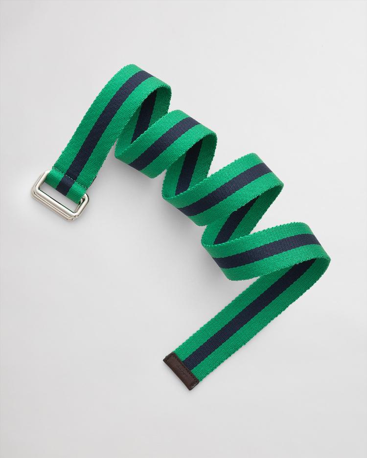 Мужской ремень Gant, зеленый, размер L/XL - фото 1