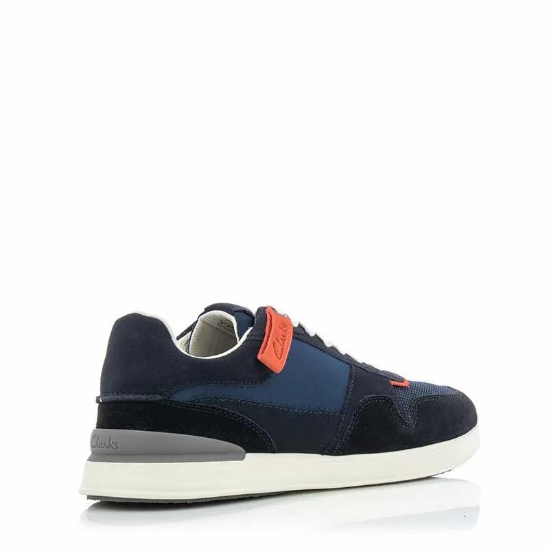 

Мужские полуботинки Clarks, синие, Синий