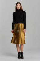 PLEATED GOLD FOIL SKIRT 4401084 - PLEATED GOLD FOIL SKIRT 4401084 PLEATED GOLD FOIL SKIRT 4401084 - PLEATED GOLD FOIL SKIRT 4401084