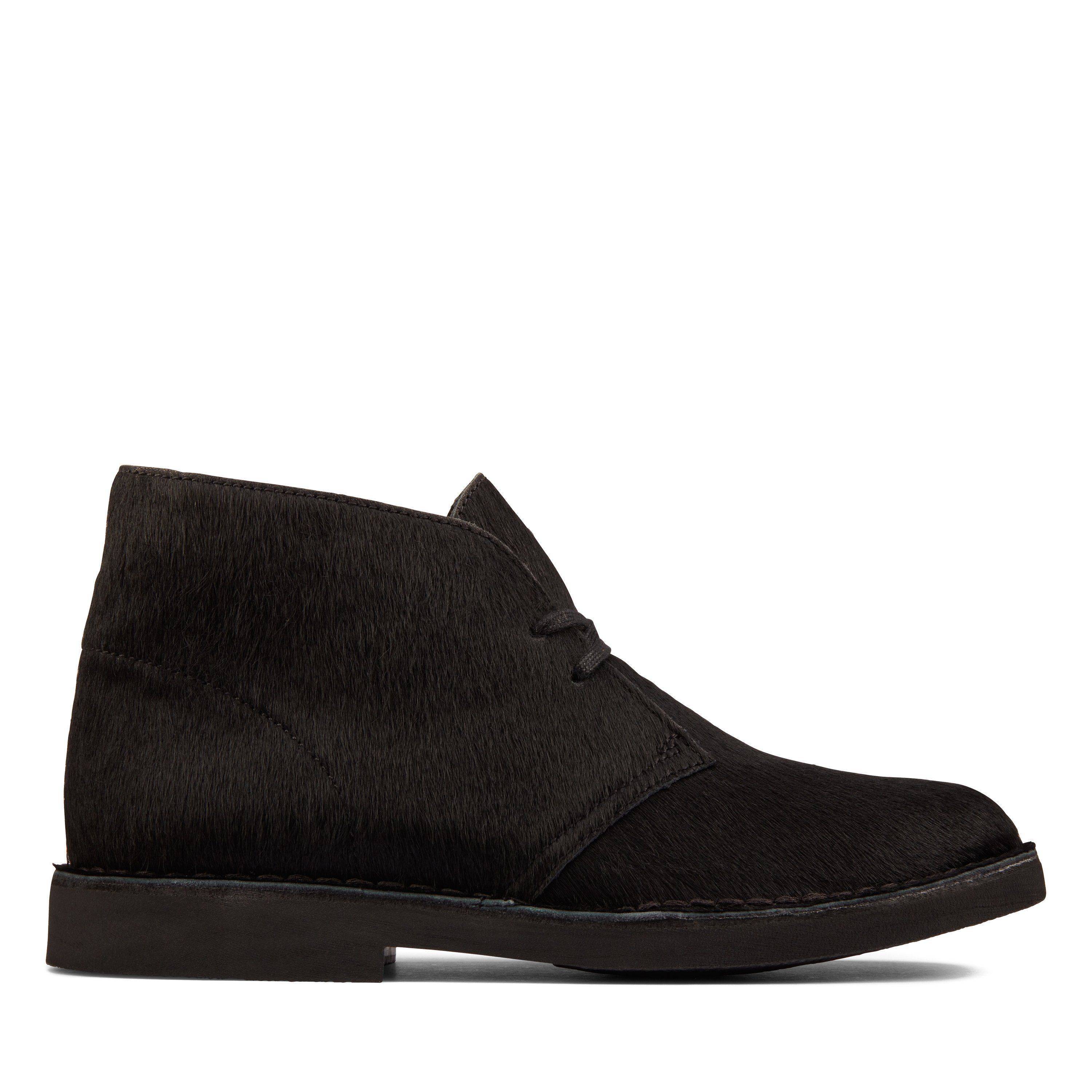 

Женские дезерты Clarks (Desert Boot 2 26162532), черные, Черный