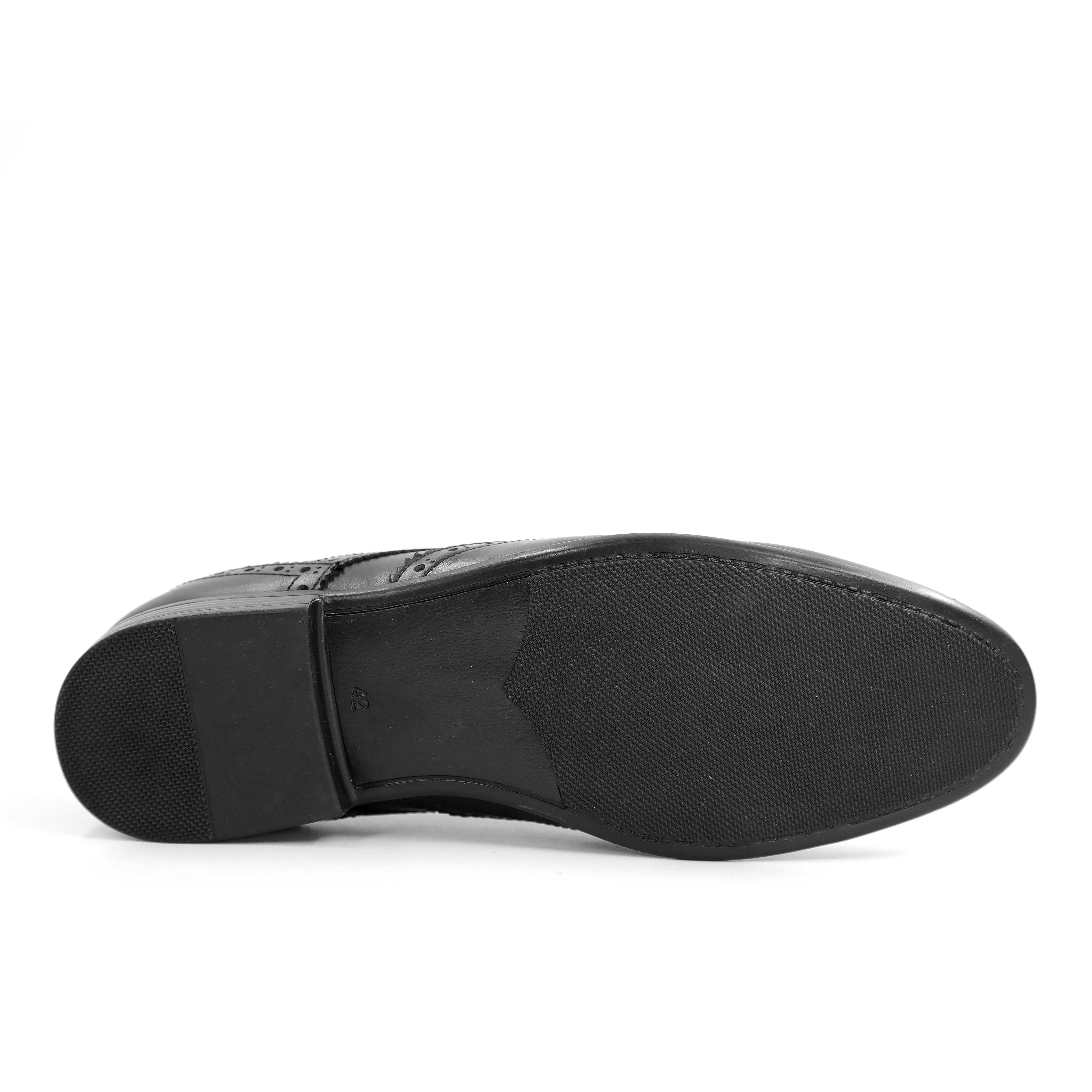 

Мужские дерби брогированные Clarks, черные, Черный