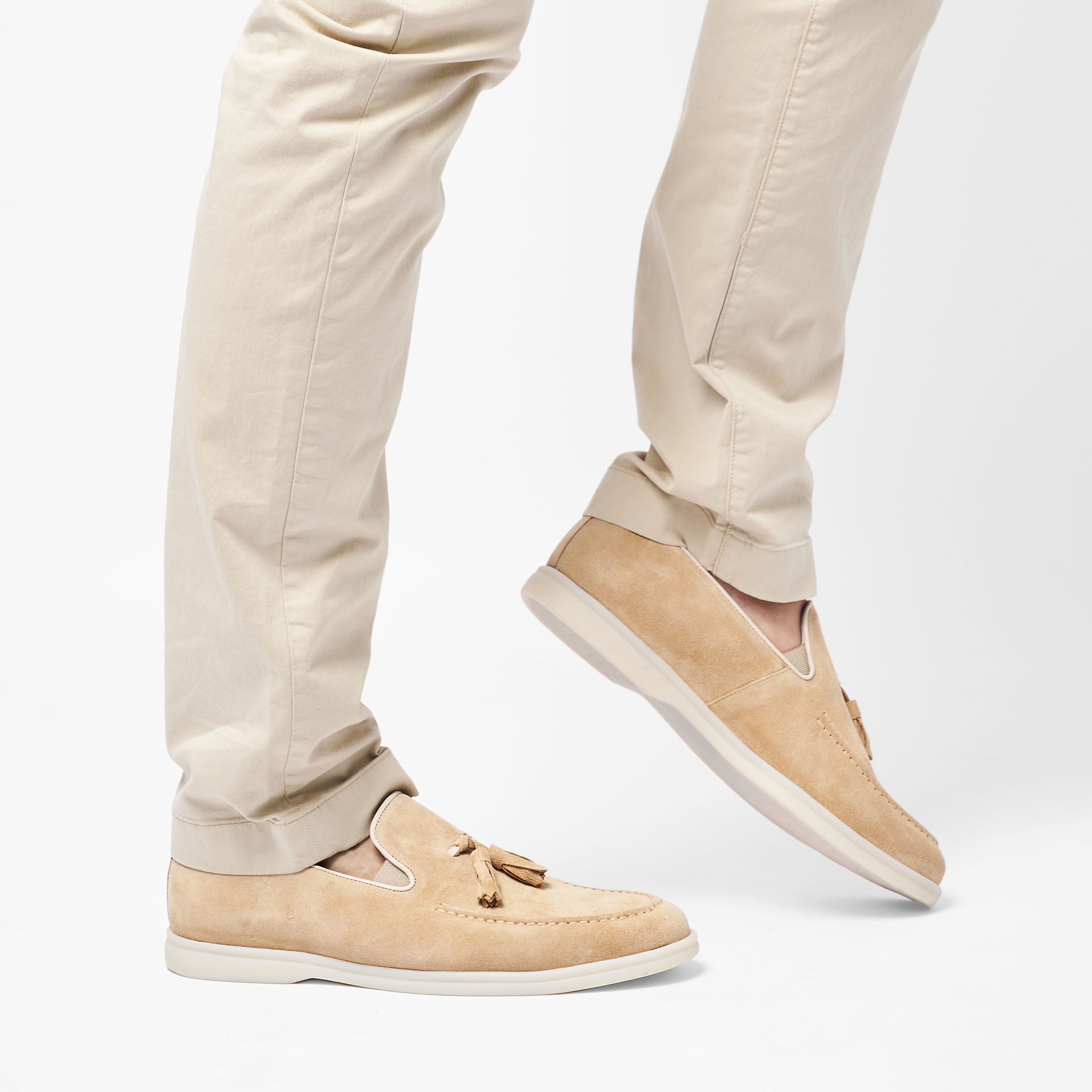 

Мужские мокасины Clarks, бежевые, Бежевый