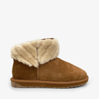 Женские полусапоги из овчины (угги) EMU Australia, коричневые, арт: W13193