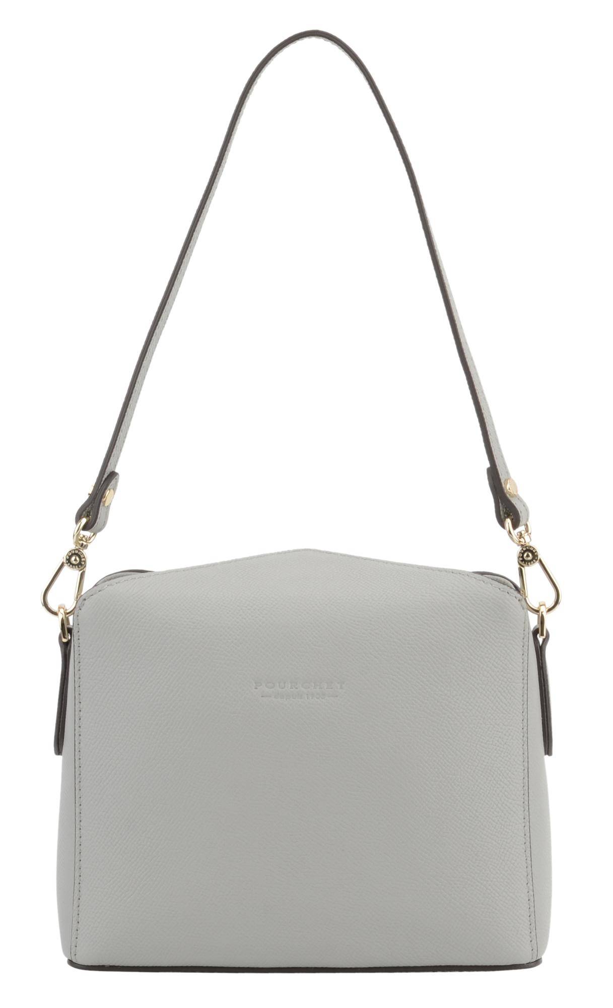 Кросс-боди Maison Pourchet Cassetta Leather 77101, цвет белый, размер ONE SIZE - фото 1