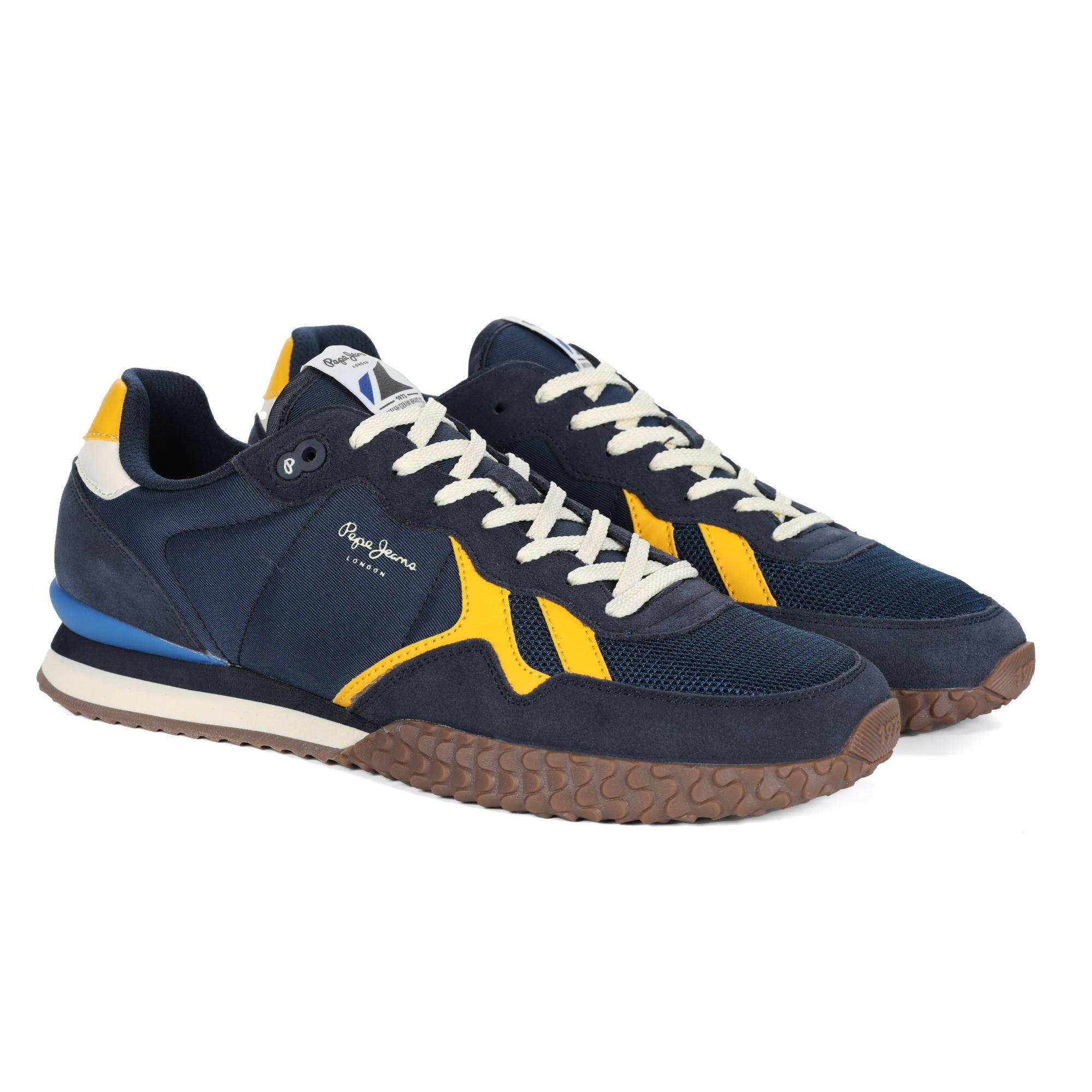 

Мужские кроссовки Pepe Jeans London, синие, Синий