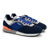 Мужские кроссовки Pepe Jeans London (LONDON ONE SERIE M PMS30822), синие, арт: PMS30822