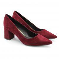 Женские туфли-лодочки Buffalo shoes, бордовые, арт: 1151190