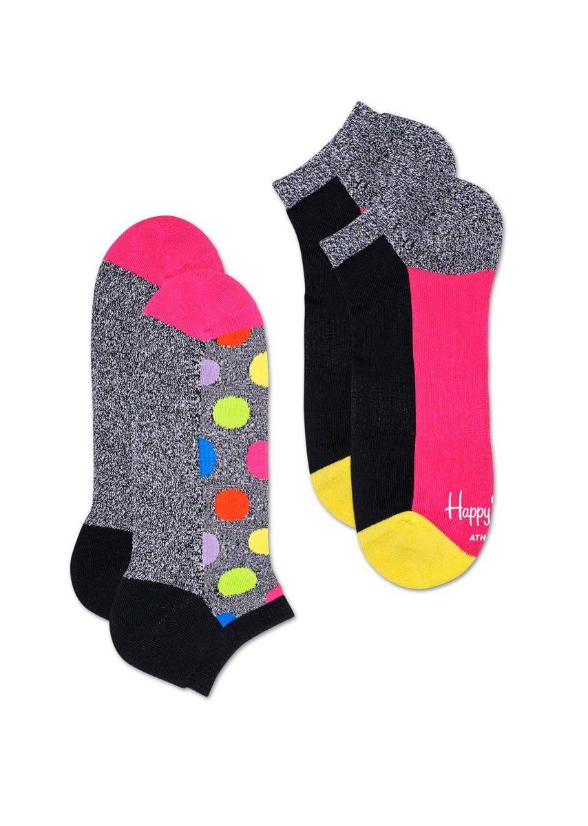 Носки Happy socks 2-Pack Athletic Big Dot Low Sock ATBDO02, размер 25 - фото 1