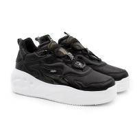 Женские кроссовки Buffalo shoes, черные, арт: 1630382
