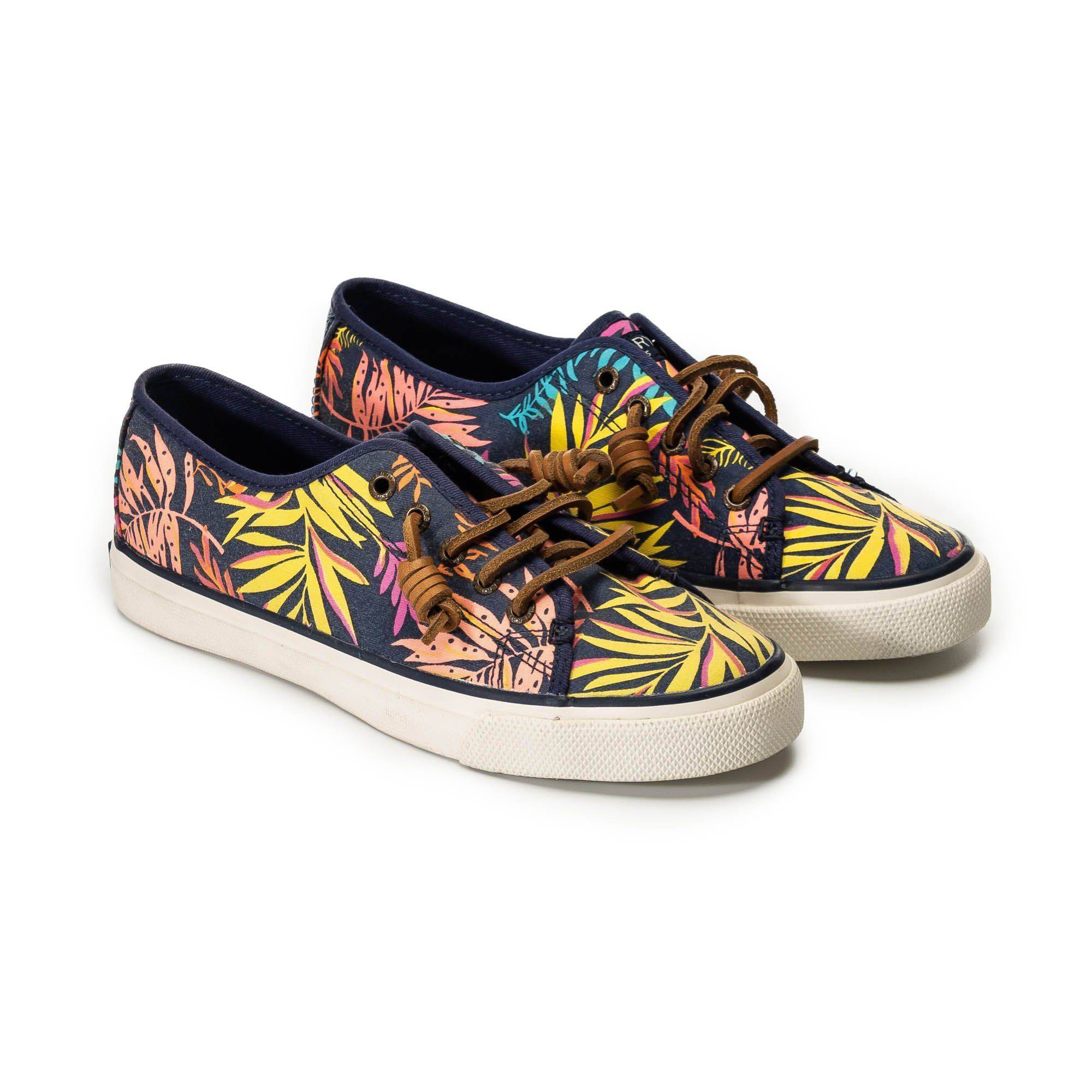 

Женские кеды Sperry Top-Sider(Seacoast Seaweed Print STS94765), розовые, Розовый
