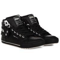 Высокие кеды British Knights(ROCO B42-3704-08), черные, арт: B42-3704-08