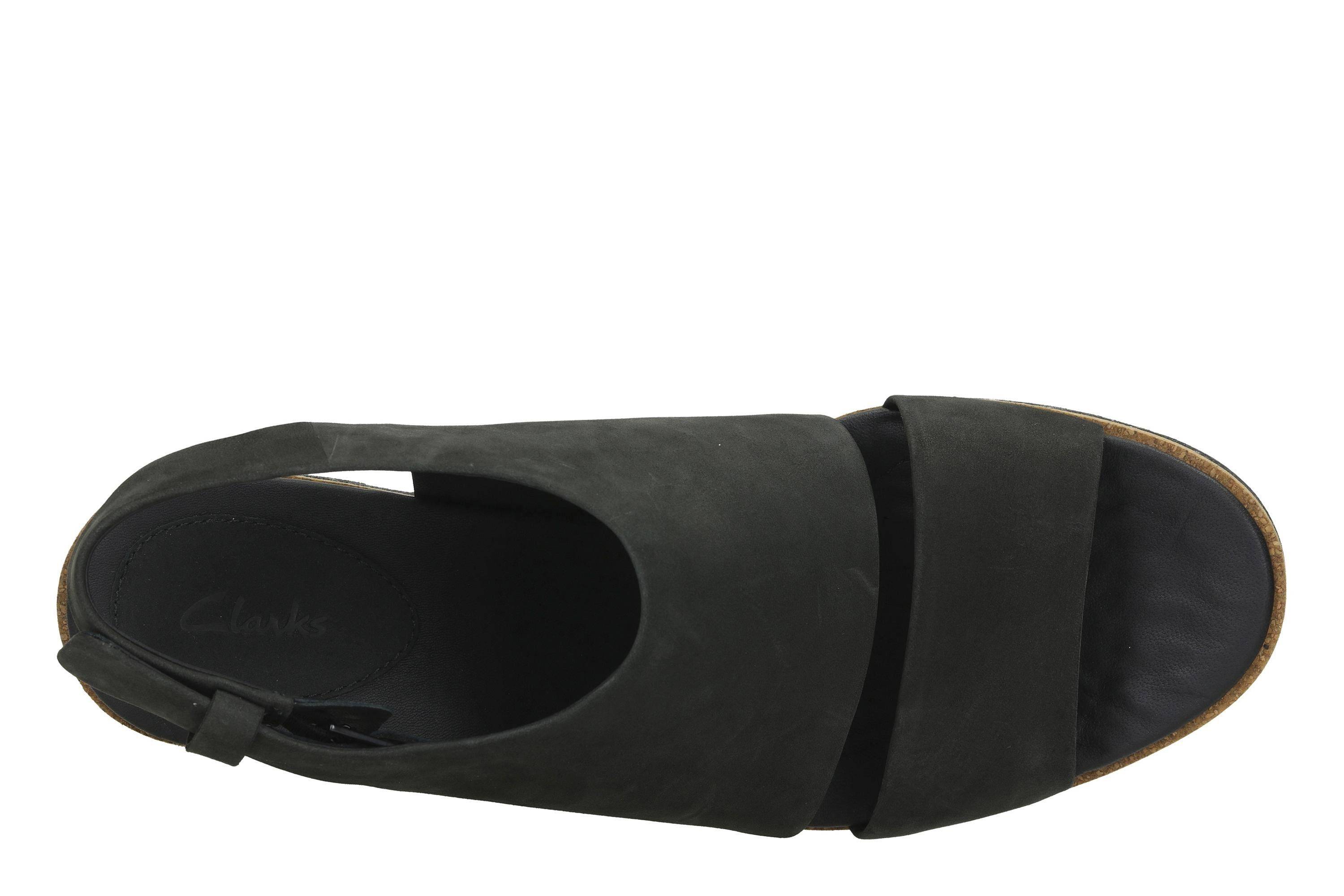 Женские босоножки Clarks(Rene Sienna 26132067), черные, цвет черный, размер 37 - фото 6