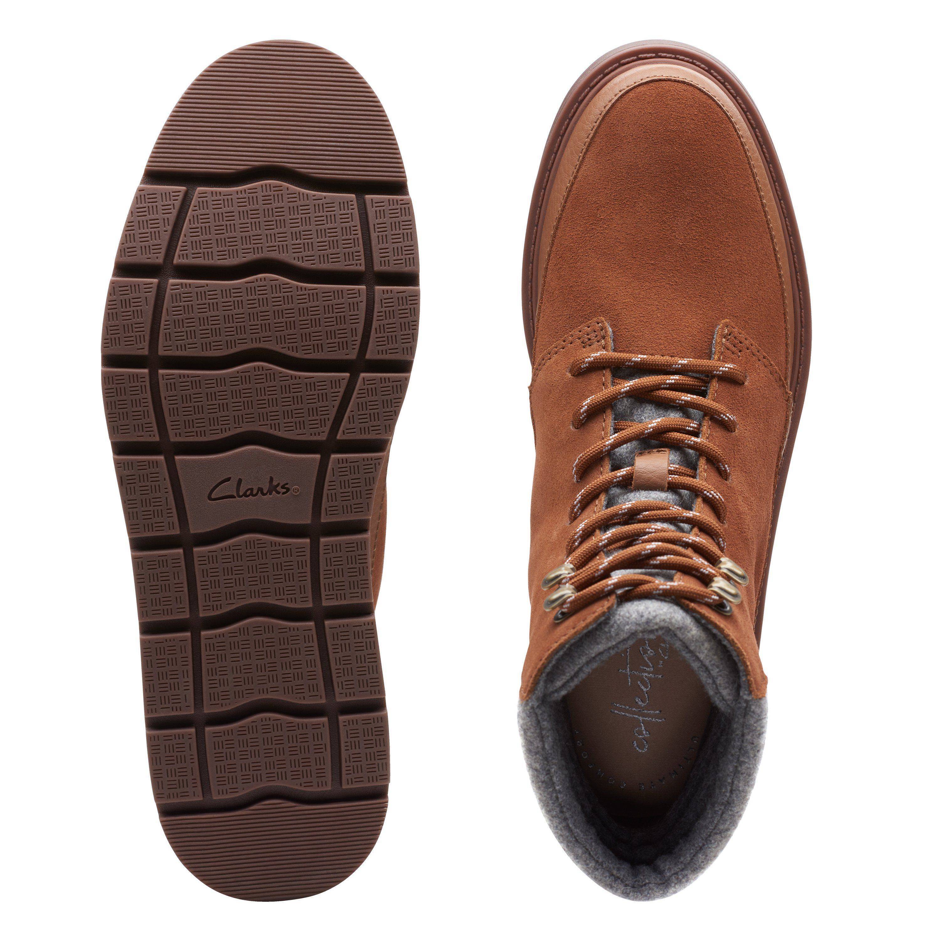 Женские высокие ботинки Clarks(Ivery Trail 26146884), коричневые, цвет коричневый, размер 39.5 - фото 7