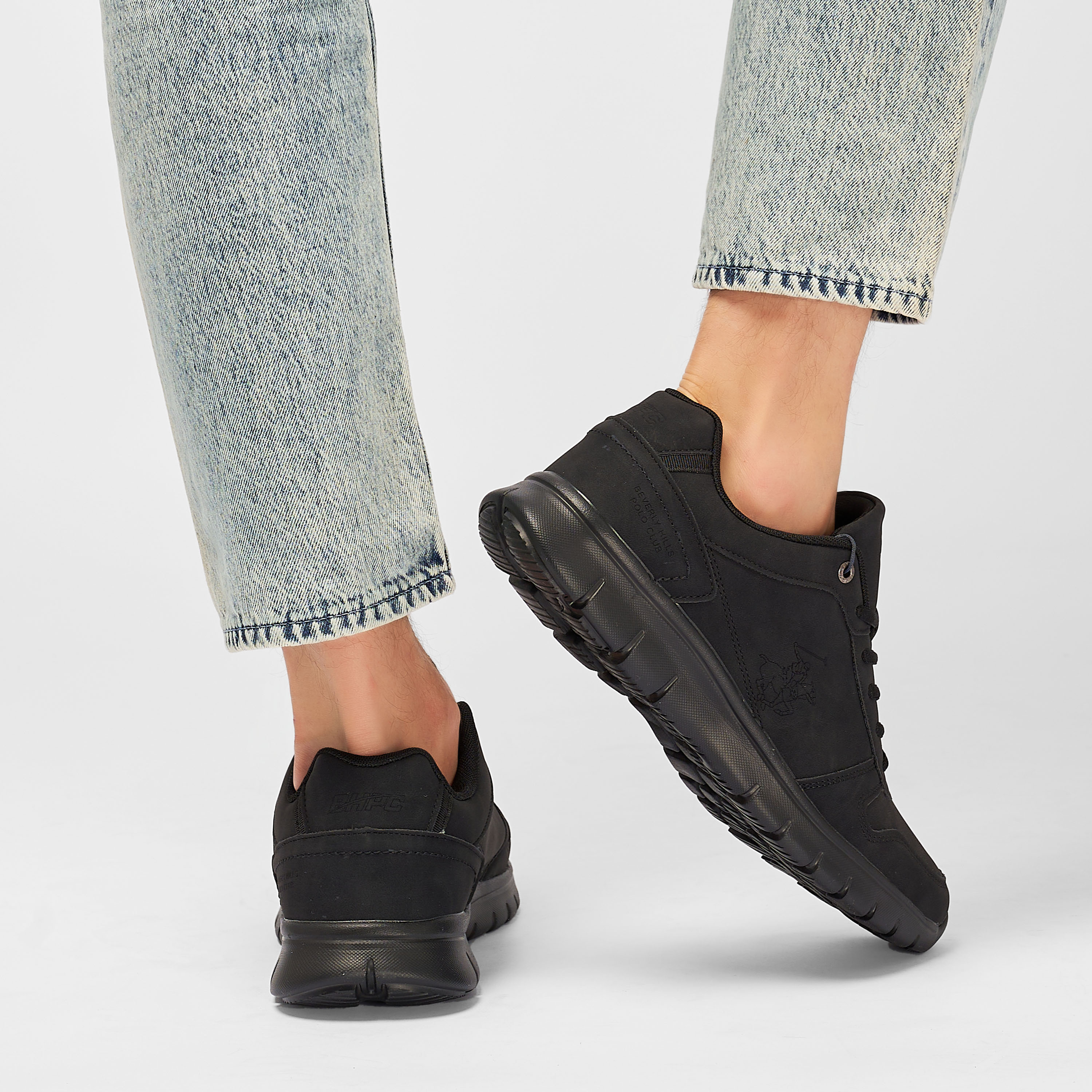 

Мужские кроссовки Beverly Hills Polo Club, черные, Черный