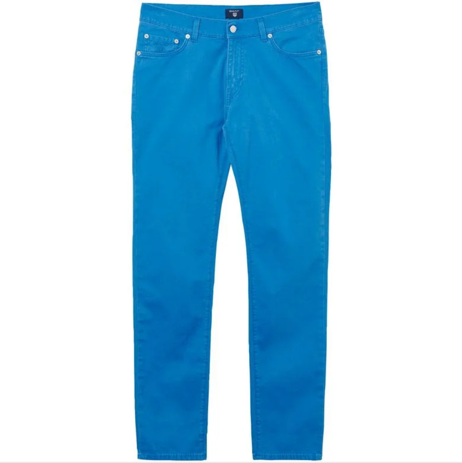 Мужские джинсы зауженные Gant, голубые