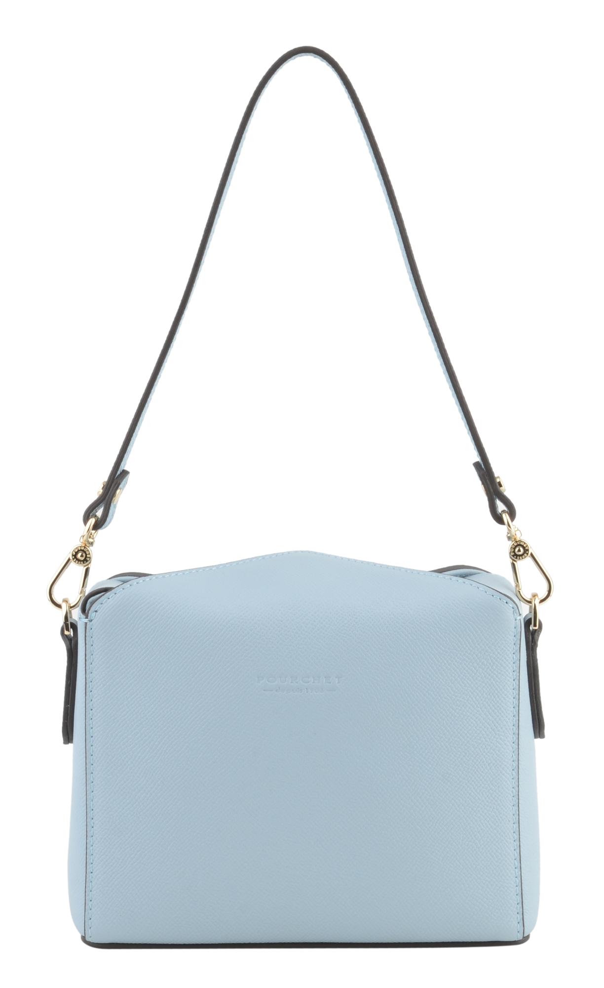 Женская сумка Maison Pourchet, голубая, цвет голубой, размер ONE SIZE - фото 1