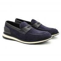 Мужские лоферы Clarks (Chantry Penny 26157982), синие, арт: 26157982