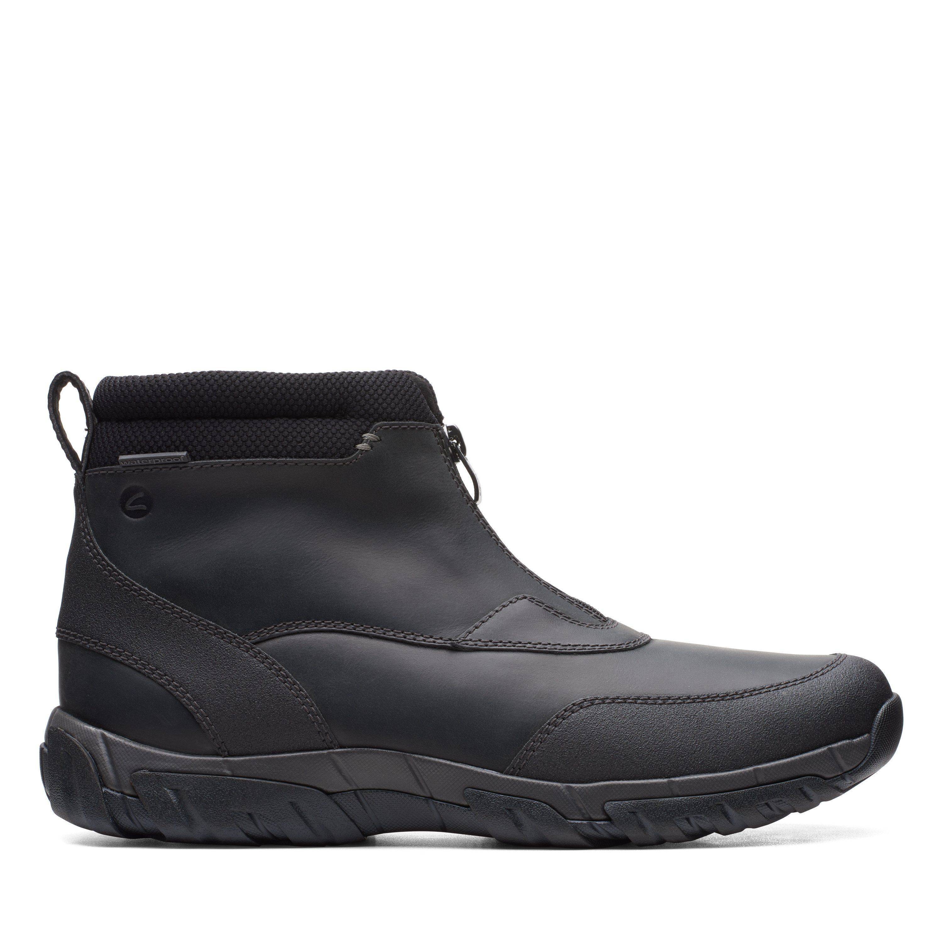 Мужские ботинки на молнии Clarks (Grove Zip II 26163588), черные, цвет черный, размер 40 - фото 2